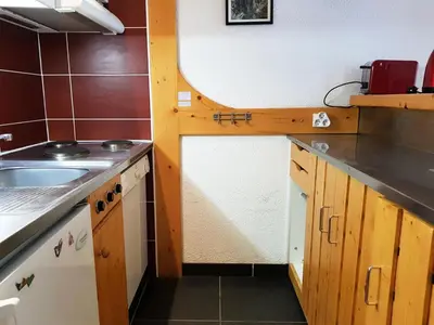 Plan de l'établissement Résidence Varet - Appartement 2 pièces 6 personnes à Arc 2000 avec vue sur les pistes et la station MAE-2027