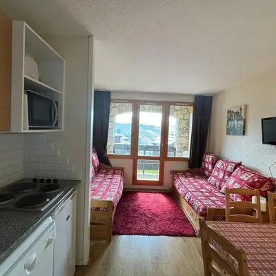 Appartement confortable 5 pers au pied des pistes - FR-1-181-2055
