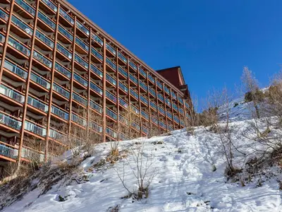L'établissement Studio confortable pour 5 pers, proche centre station - FR-1-346-449 en hiver