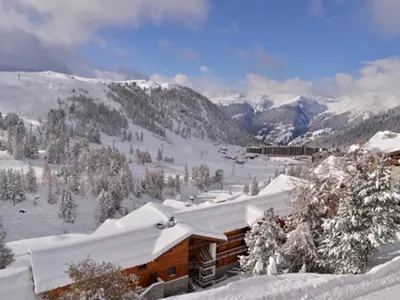 L'établissement Appartement confortable 3 pièces 7 pers avec balcon près des pistes - FR-1-181-2029 en hiver