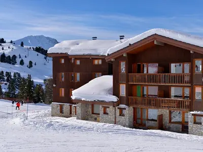 L'établissement Appartement 5 pers. au pied des pistes avec terrasse, animaux admis - FR-1-181-2261 en hiver