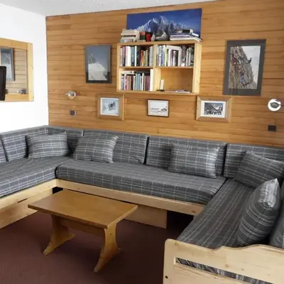 Appartement 5 pers. au pied des pistes avec terrasse