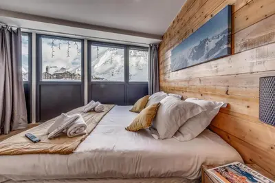 Un ou plusieurs lits dans un hébergement de l'établissement Résidence Palafour - Appartements «Palafour Lodges» MAE-0184