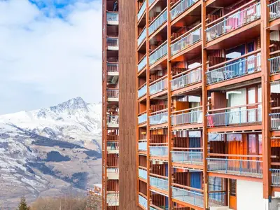 Vue générale sur la montagne ou vue sur la montagne depuis l'appartement