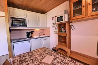 Plan de l'établissement Résidence Castors - Appartement 3 pièces de charme pour 6 personnes à Vallandry proche des pistes et des commerces MAE-2188