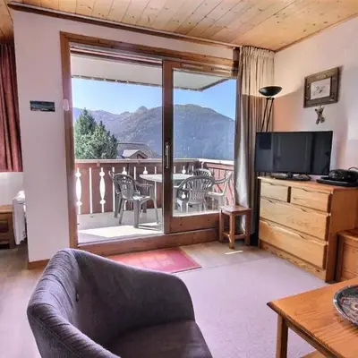 Résidence Castors - Appartement 3 pièces de charme pour 6 personnes à Vallandry proche des pistes et des commerces MAE-2188