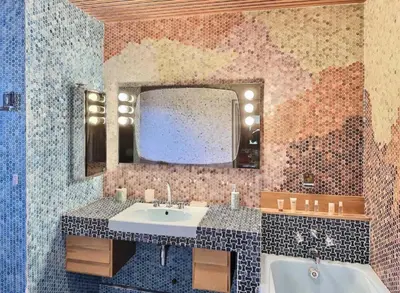 Salle de bains dans l'établissement Résidence Le Cafetan - CHARMANT APPARTEMENT AU COEUR DES CHARTREUX MAE-5752