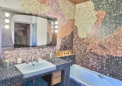 Salle de bains dans l'établissement Résidence Le Cafetan - CHARMANT APPARTEMENT AU COEUR DES CHARTREUX MAE-5752
