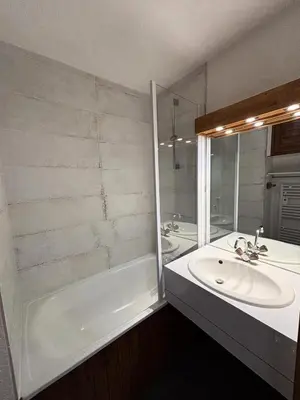 Salle de bains dans l'établissement Résidence Michailles - Studio 4 personnes à Vallandry en centre station et proche des pistes MAE-1955