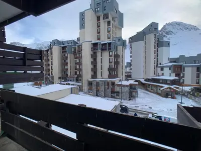 Vue générale sur la montagne ou vue sur la montagne depuis l'appartement