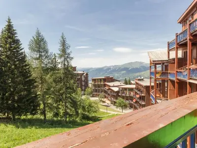 Plan de l'établissement Duplex rénové 4 pers. proche pistes avec balcon sud - FR-1-346-515