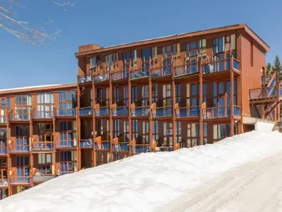 Plan de l'établissement Duplex rénové 4 pers. proche pistes avec balcon sud - FR-1-346-515
