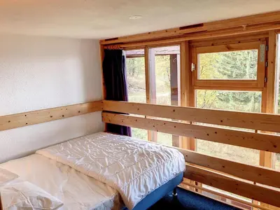 Plan de l'établissement Duplex rénové 4 pers. proche pistes avec balcon sud - FR-1-346-515