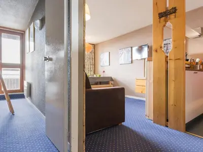 Plan de l'établissement Appartement ski aux pieds avec balcon et wifi - FR-1-346-440