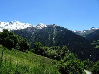 Paysage naturel près de l'appartement