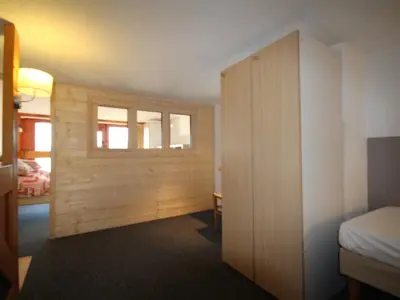 Un ou plusieurs lits dans un hébergement de l'établissement Duplex calme avec balcon - 6 pers, Charmettoger - FR-1-346-335