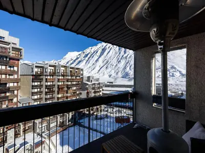 Vue générale sur la montagne ou vue sur la montagne depuis l'appartement