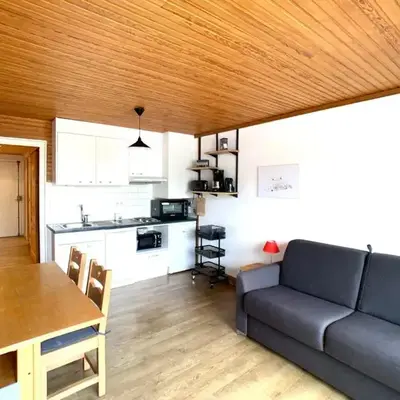 Studio cabine rénové avec balcon - Animaux acceptés - FR-1-502-384