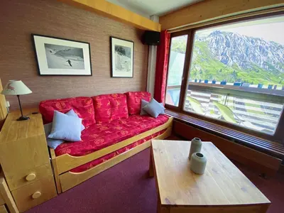 Vue générale sur la montagne ou vue sur la montagne depuis l'appartement
