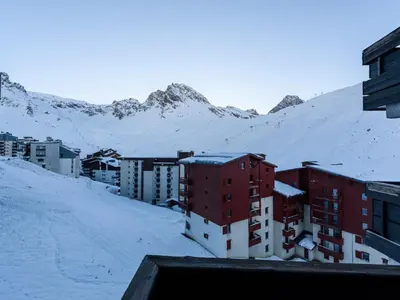Vue générale sur la montagne ou vue sur la montagne depuis l'appartement