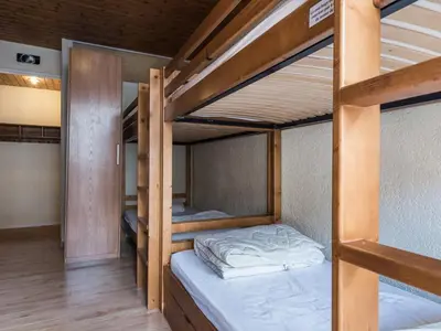 Un ou plusieurs lits dans un hébergement de l'établissement Appartement confort 6 pers, proche pistes, balcon à Tignes - FR-1-502-403