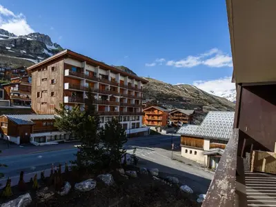 Vue générale sur la montagne ou vue sur la montagne depuis l'appartement