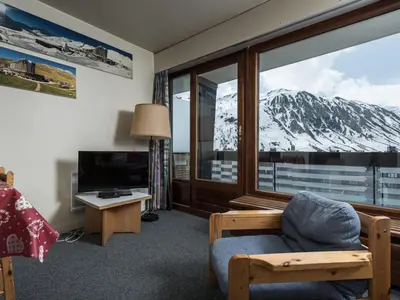 Vue générale sur la montagne ou vue sur la montagne depuis l'appartement