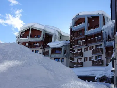 L'établissement Appartement confortable skis aux pieds avec balcon, 6 pers, Tignes - FR-1-502-398 en hiver
