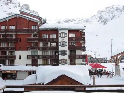 L'établissement Studio lumineux & fonctionnel, proche pistes avec balcon - FR-1-502-413 en hiver