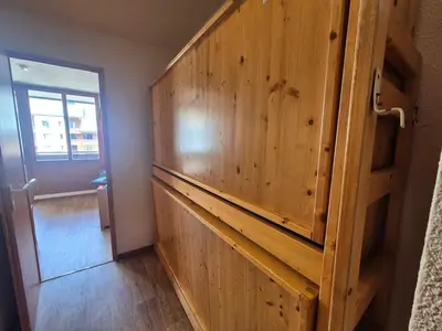 Plan de l'établissement Studio fonctionnel proche des pistes avec balcon, animaux admis - FR-1-502-429