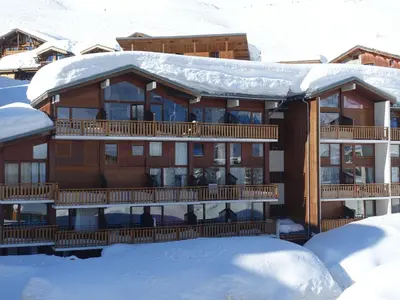 L'établissement Studio cabine 4 pers · Proche pistes · Balcon - FR-1-502-428 en hiver