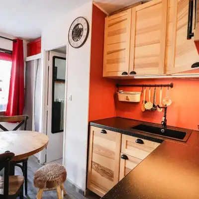 Studio lumineux proche pistes & commerces