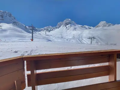 L'établissement Studio lumineux au pied des pistes avec balcon sud - Animaux admis - FR-1-502-432 en hiver