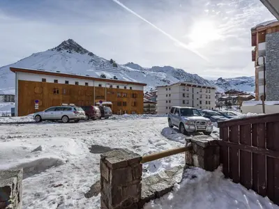 Vue générale sur la montagne ou vue sur la montagne depuis l'appartement