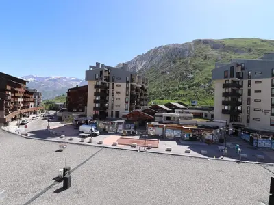 Vue générale sur la montagne ou vue sur la montagne depuis l'appartement