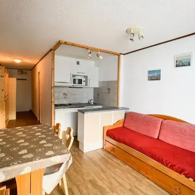 Studio lumineux & fonctionnel proche pistes et commerces - Balcon - Animaux acceptés - FR-1-502-447