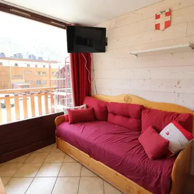 Studio confortable avec balcon à Tignes Le Lac pour 4 personnes - FR-1-502-449