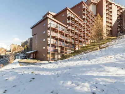 L'établissement Joli studio cabine rénové · 4 personnes · Balcon au sud/ouest - FR-1-346-390 en hiver