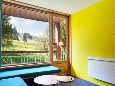 Plan de l'établissement Studio confortable ski aux pieds, balcon sud, 5 pers. - FR-1-346-371