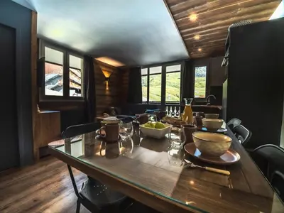 Boissons dans l'établissement Appartement rénové, skis aux pieds, balcon, 3 pièces à Tignes - FR-1-502-358