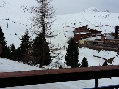 L'établissement Studio 5 pers. aux Arcs 2000 avec Balcon et WIFI - FR-1-346-423 en hiver