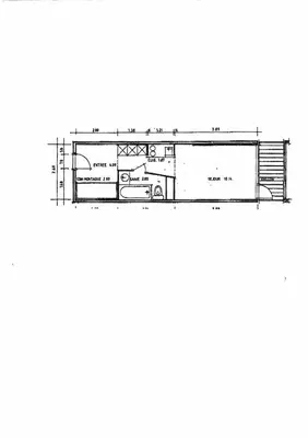 Plan de l'établissement Résidence Les Lanchettes - Charmant studio pour 3 personnes à Arc 2000 ski aux pieds, proche des commerces et du bowling MAE-2155
