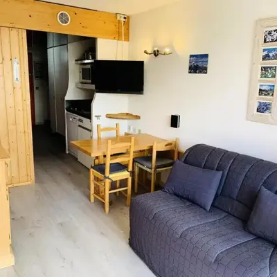 Résidence Les Lanchettes - Charmant studio pour 3 personnes à Arc 2000 ski aux pieds
