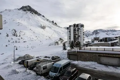 L'établissement Résidence Home Club - Studio rénové · Proche des pistes et des commerces MAE-7424 en hiver