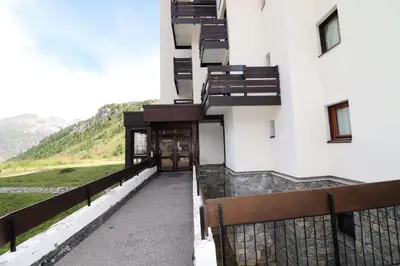 Vue générale sur la montagne ou vue sur la montagne depuis l'appartement