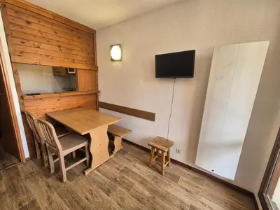 Télévision ou salle de divertissement dans l'établissement Résidence Rond Point Des Pistes C - Studio·Proche des pistes·Balcon MAE-7584