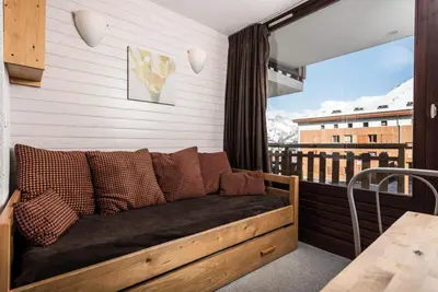 Balcon ou terrasse dans l'établissement Nouvelles Residences - Studio avec balcon MAE-7614