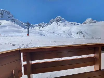 L'établissement Résidence Borsat - Studio lumineux·Au pieds des pistes·Balcon sud MAE-7634 en hiver