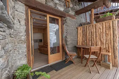 Balcon ou terrasse dans l'établissement LA CAZETTA