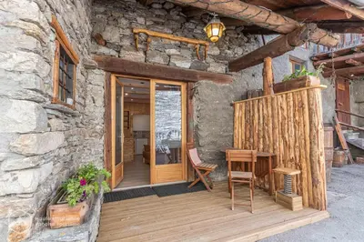 Terrasse ou espace extérieur de l'établissement LA CAZETTA